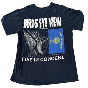 TRAVIS SCOTT 2017 Birds Eye View Tour State of Oregon Tee Size XL
